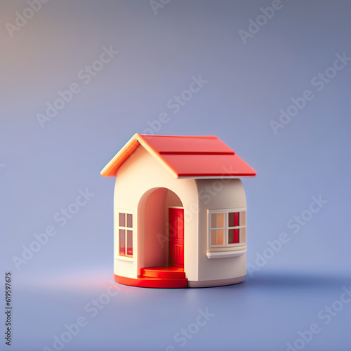 Image of a concept of house investment