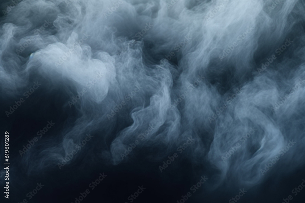 Mysterious fog-filled background, creating an ethereal design. Generative AI