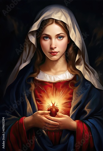 Portrait of the Blessed Virgin Mary
