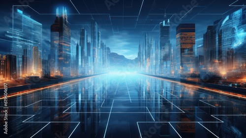 AI or digital connected city of the future