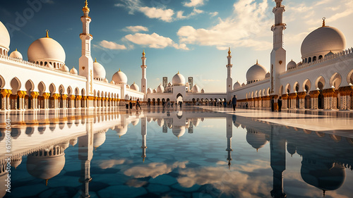 Abu dhabi islamic mosque, architecture