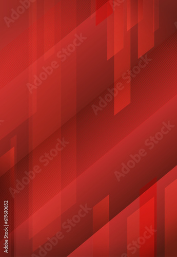 Abstract red colored vector geometrical background
