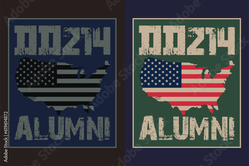 DD214 Alumni, Veterans Day Gift, Veteran Lover Shirt,  Military Shirt, 4th Of July, Army Veteran Flag T-Shirts, Veteran USA Military, Veteran Dad Grandpa, Memorial Day Gift, US Veteran Shirt, Military