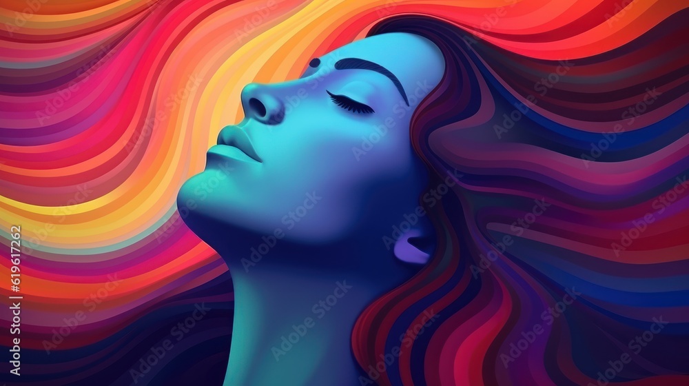 poster of an abstract close, grim dark cryptidwave ergonomic femme with anatomical carved, minimalist, rainbow pulse, scenic background poster of an abstract close, grim dark cryptidwave ergonomic femme with anatomical carved, minimalist, rainbow pulse, scenic background