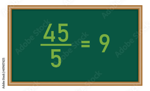 Long division steps. Parts of division. Properties of division. Divisor, dividend, quotient and remainder. Math for kids.
