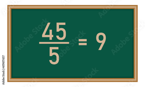 Long division steps. Parts of division. Properties of division. Divisor, dividend, quotient and remainder. Math for kids.
