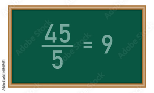 Long division steps. Parts of division. Properties of division. Divisor, dividend, quotient and remainder. Math for kids.