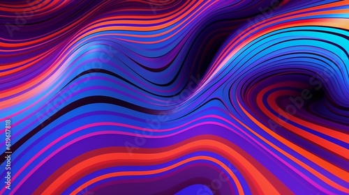 A vibrant and dynamic background with abstract wavy lines