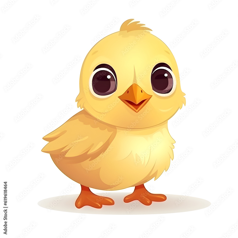Colorful and adorable chick clipart for your creative projects