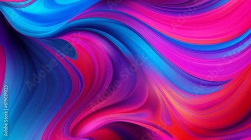A vibrant and dynamic wavy design on a colorful background