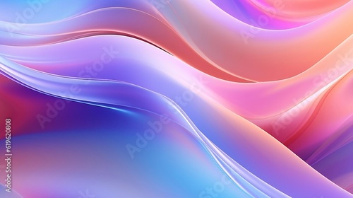 A close up view of a blue and pink background