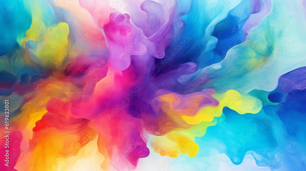 A vibrant and colorful background featuring a variety of different hues and shades