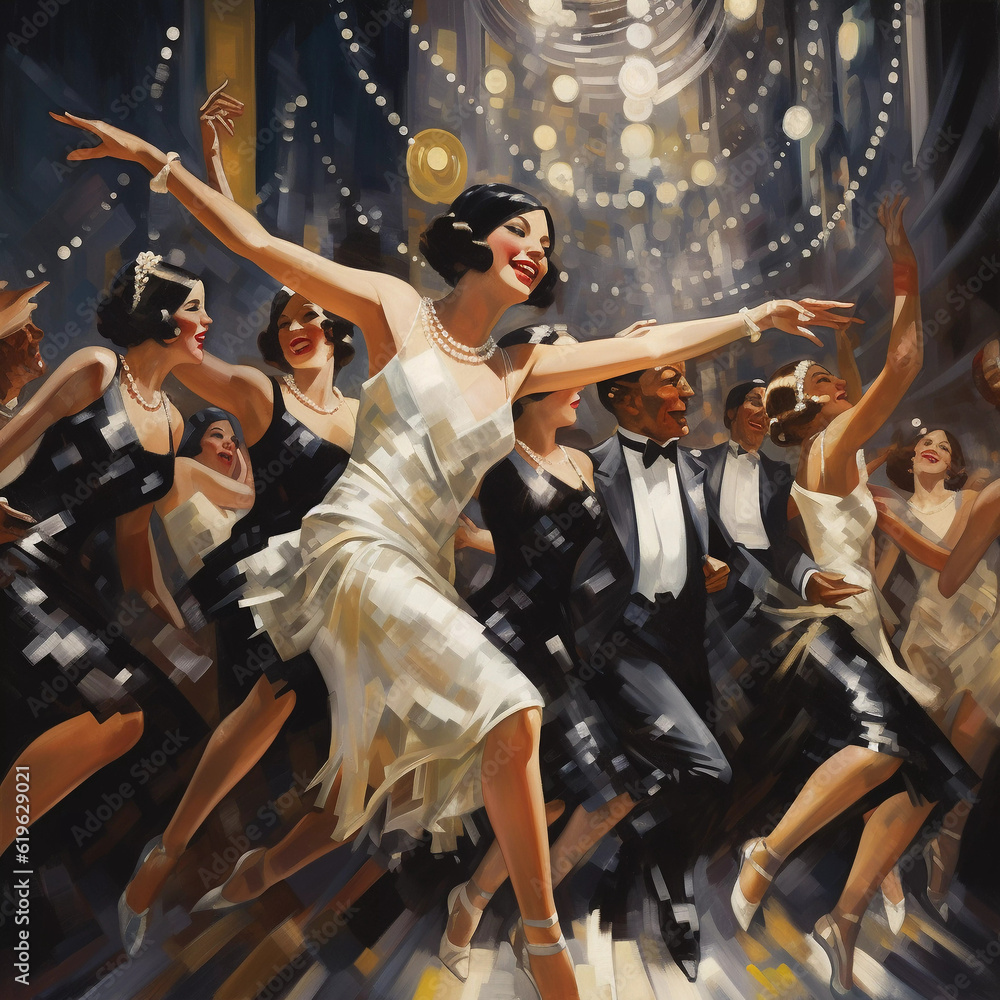 Fototapeta premium Roaring Twenties Party