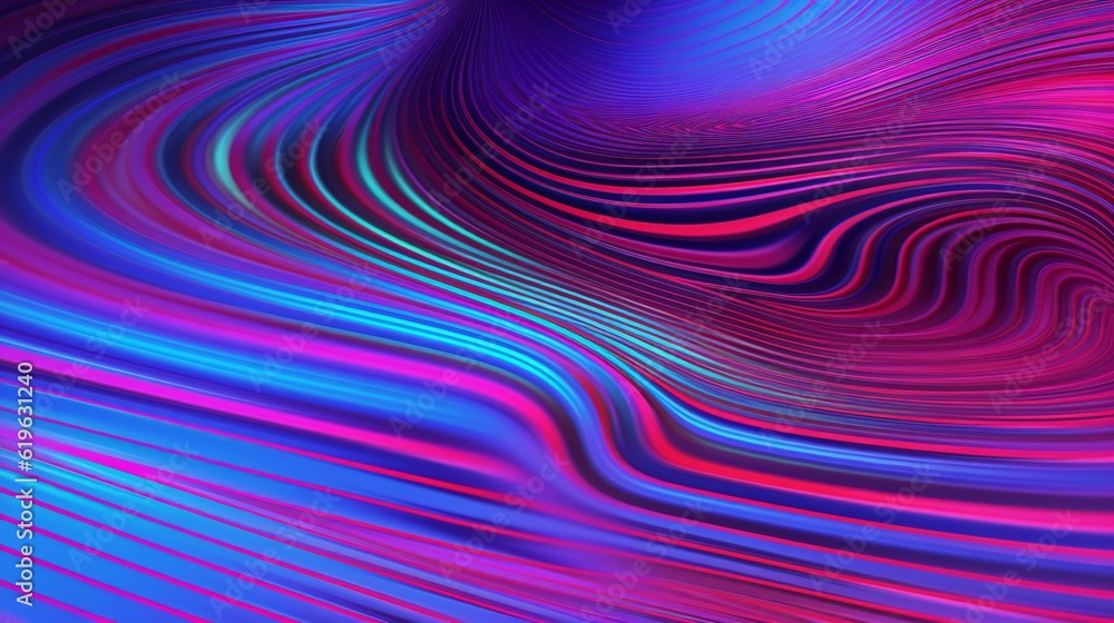 Obraz premium A vibrant abstract background with colorful wavy lines
