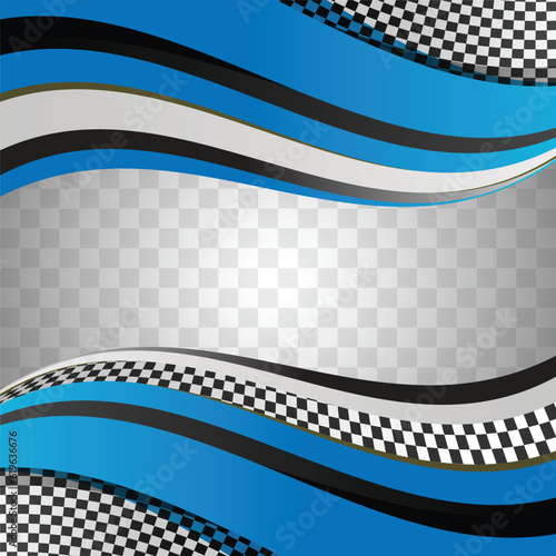 Black and blue checkered background