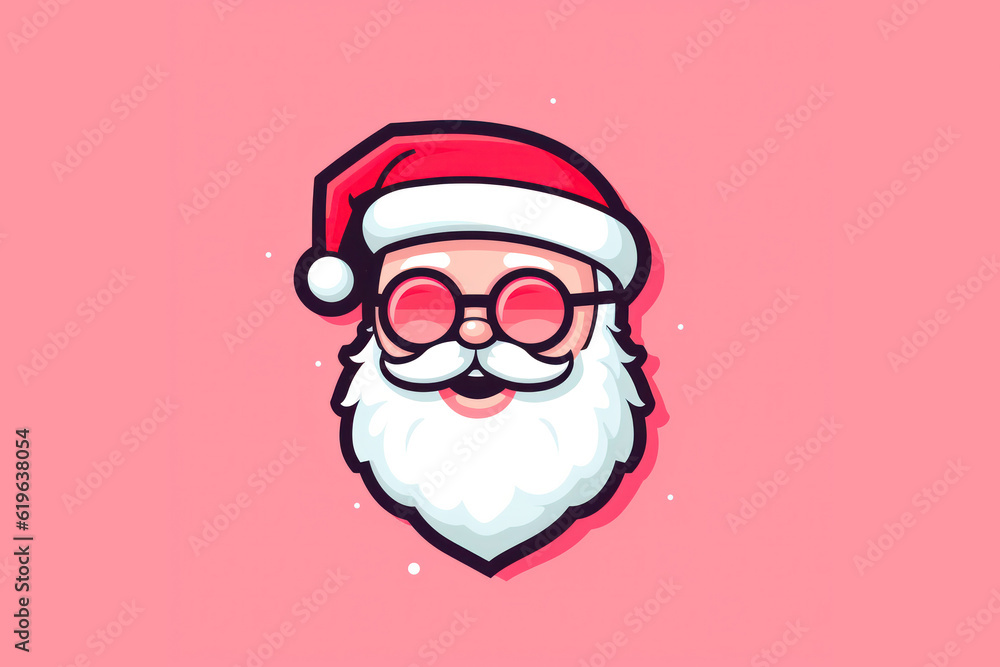 Cool Santa Claus Illustration Cool Santa Claus Illustration