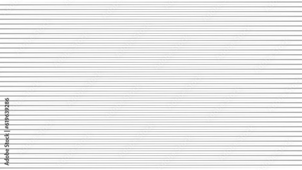 Horizontal lines pattern on white background. Straight lines pattern for backdrop and wallpaper template. Realistic lines with repeat stripes texture. Simple geometric background, vector illustration Horizontal lines pattern on white background. Straight lines pattern for backdrop and wallpaper template. Realistic lines with repeat stripes texture. Simple geometric background, vector illustration