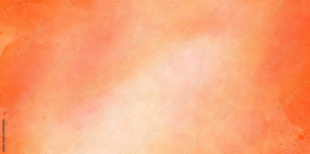 Fototapeta premium abstract yellow background with watercolor splashes. Abstract seamless yellow watercolor texture background. yellow sky and watercolor background with abstract cloudy sky concept.