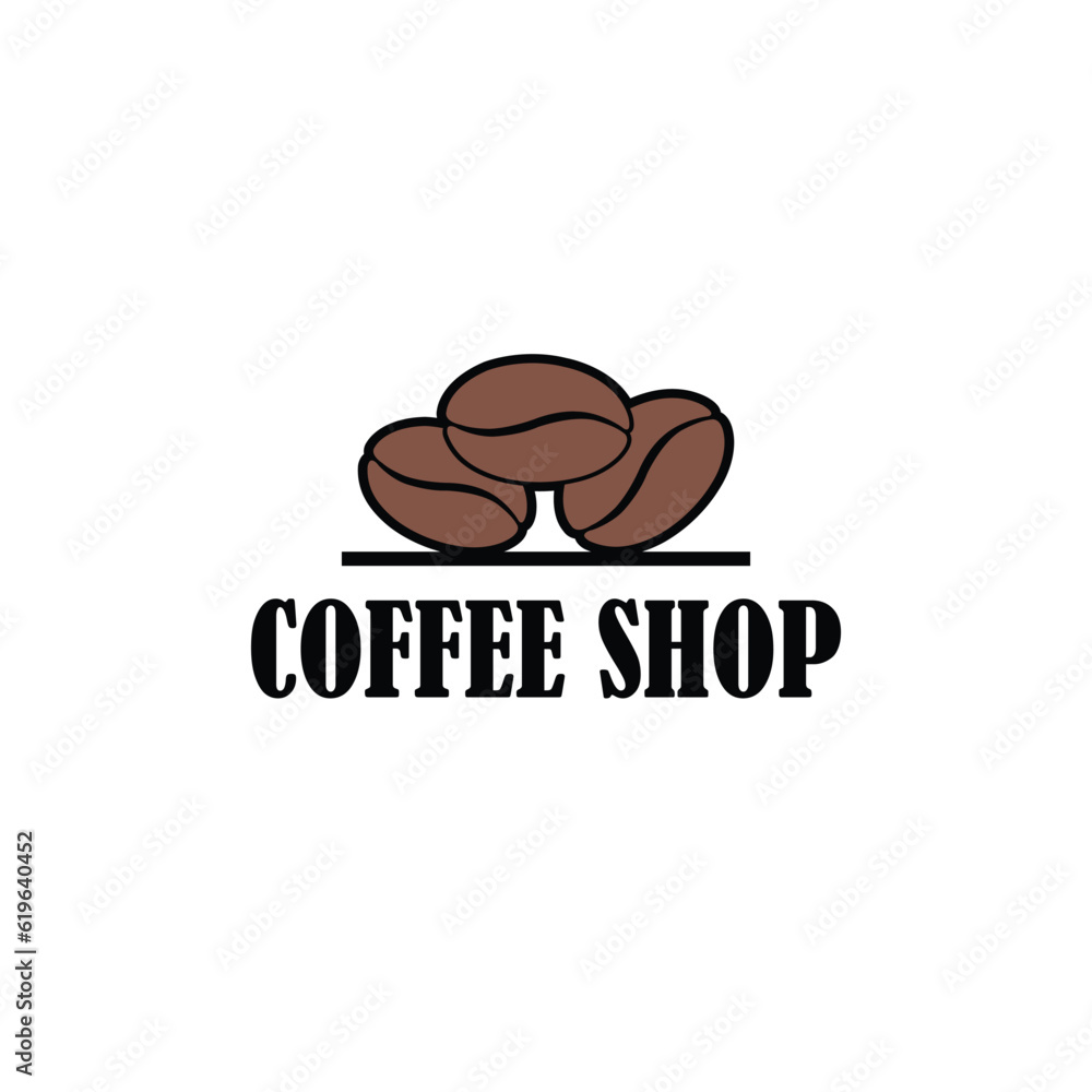 Coffee shop logo