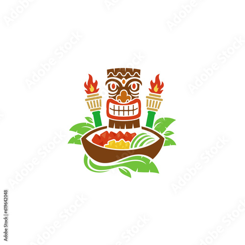 Poke Hawaiian Food and Tiki Mask