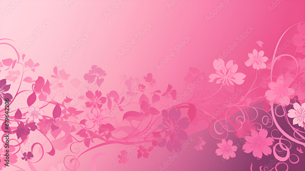 Pink Flower Wallpaper images | Generative AI Pink Flower Wallpaper images | Generative AI