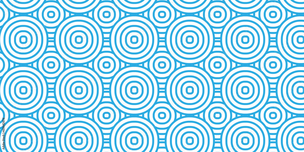 Seamless blue pattern with wave circles seamless pattern with waves and blue geomatices retro background. Seamless blue pattern with wave circles seamless pattern with waves and blue geomatices retro background.