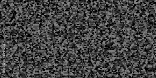 Abstract black geomatics background. Abstract geometric pattern gray and black Polygon Mosaic triangle Background, business and corporate background. 