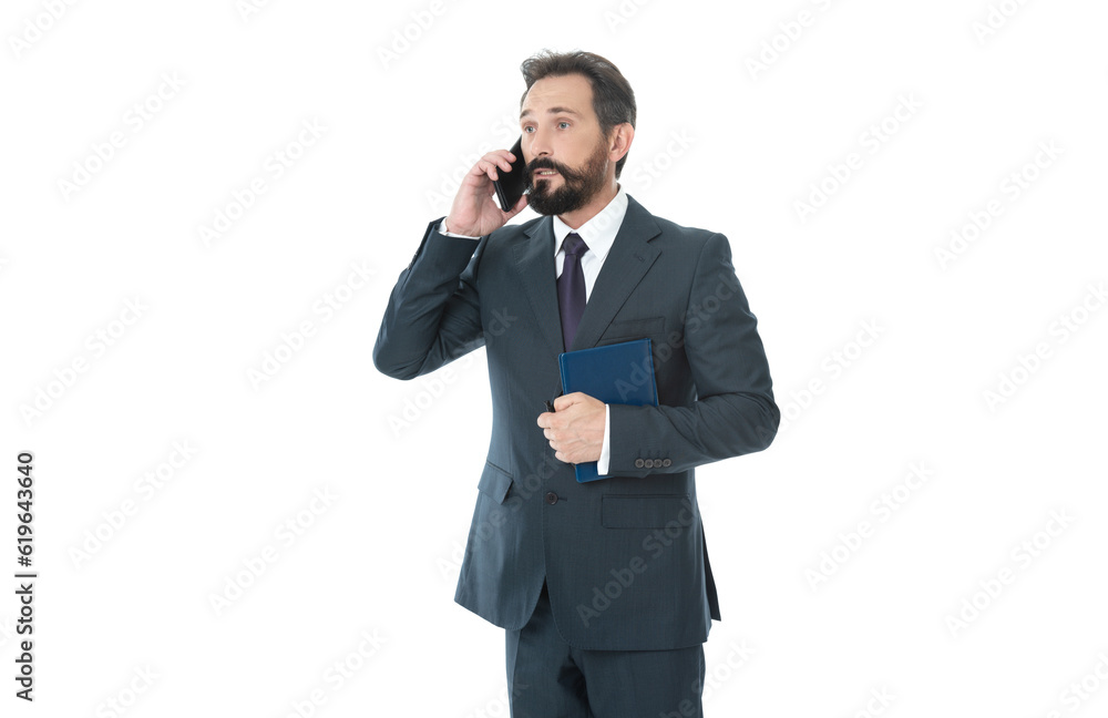 man has business communication isolated on white. man has business communication man has business communication isolated on white. man has business communication