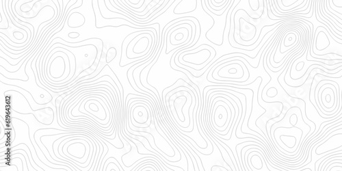 Seamless pattern with lines Topographic map. Geographic mountain relief. Abstract lines background. Contour maps. Vector illustration, Topo contour map on white background, Topographic contour lines.