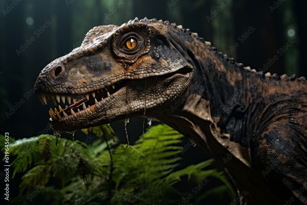 Close-Up of Quilmesaurus, Natural light, Generative AI Close-Up of Quilmesaurus, Natural light, Generative AI