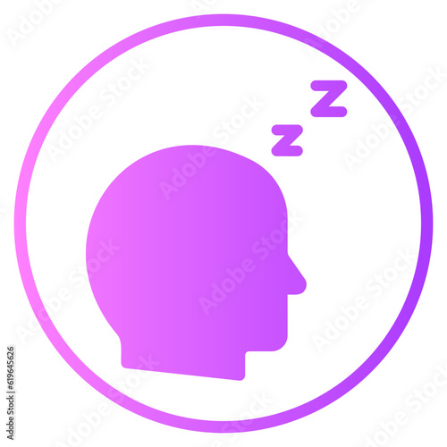 tired gradient icon