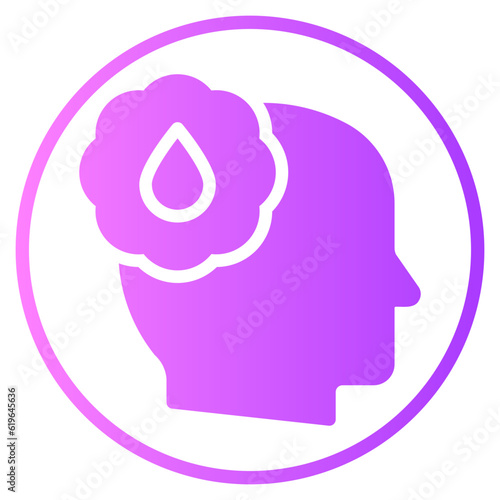 thirst gradient icon