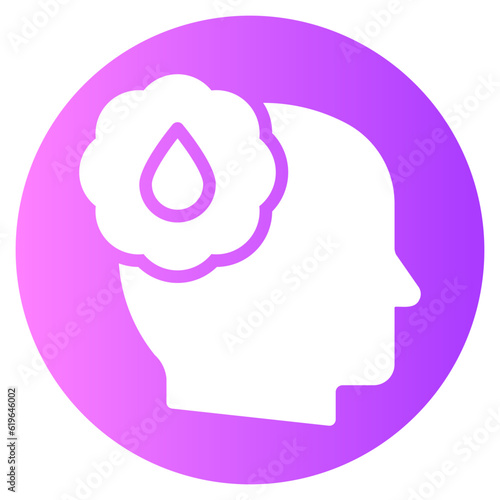 thirst gradient icon