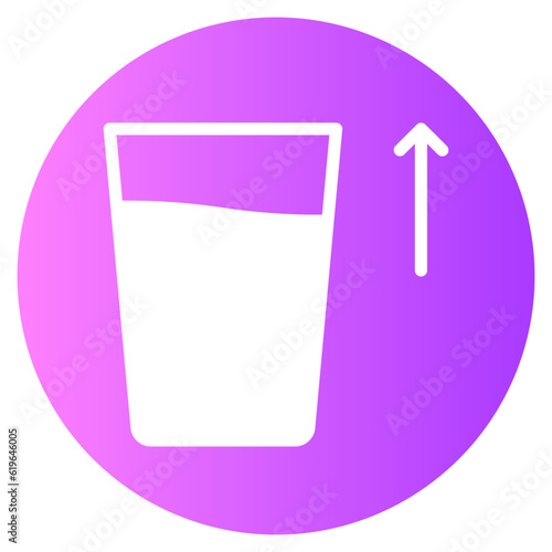 thirst gradient icon