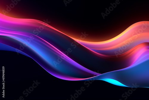 Abstract background with colorful streaks
