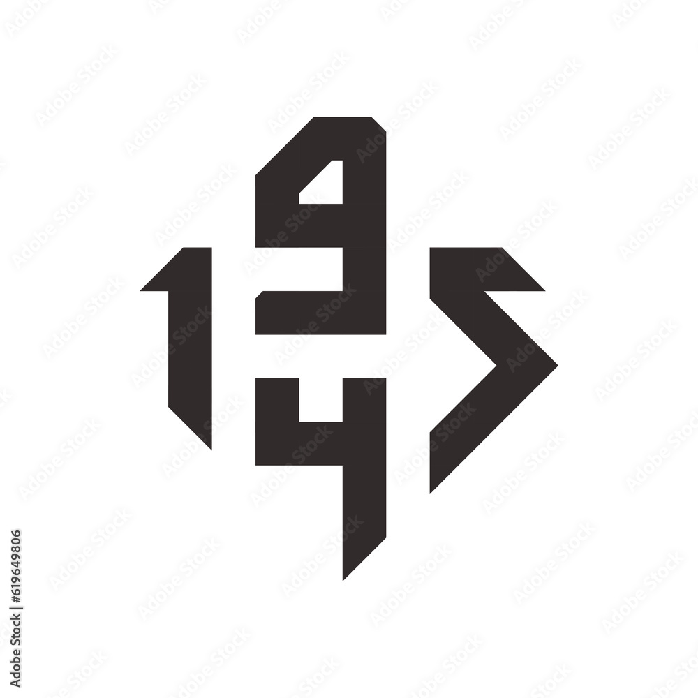 MONOGRAM TILE LOGO WITH 1945 NUMERALS MONOGRAM TILE LOGO WITH 1945 NUMERALS