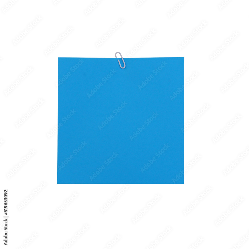 Blue Paper with Clip Cutout
Blue Paper with Clip Cutout