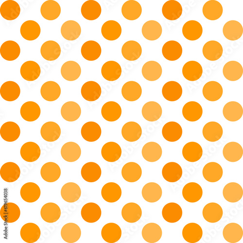 Orange shade dot pattern background. Dot pattern background. Polkadot. Dot background. Seamless pattern. for backdrop, decoration, Gift wrapping