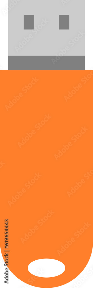Orange flash drive icon PNG Orange flash drive icon PNG