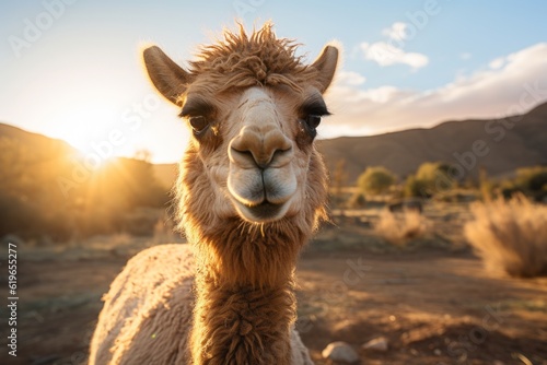 Photograph Of Camel Natural Light  Generative AI