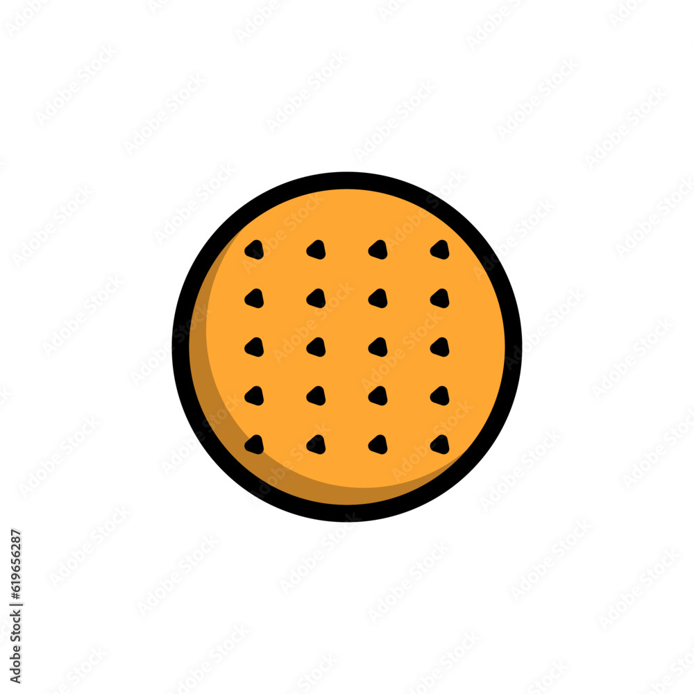 biscuit icon vector design templates biscuit icon vector design templates