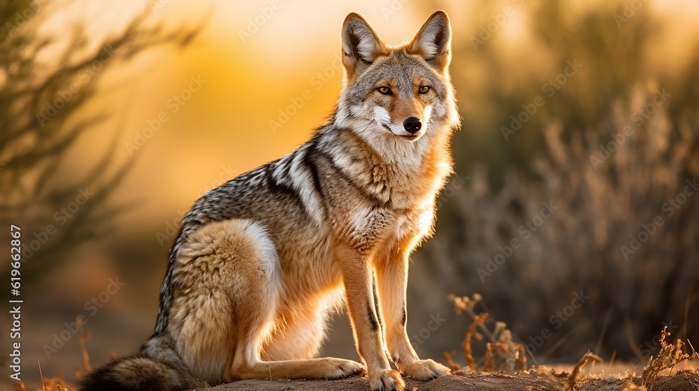 Fototapeta premium portrait of a Coyote
