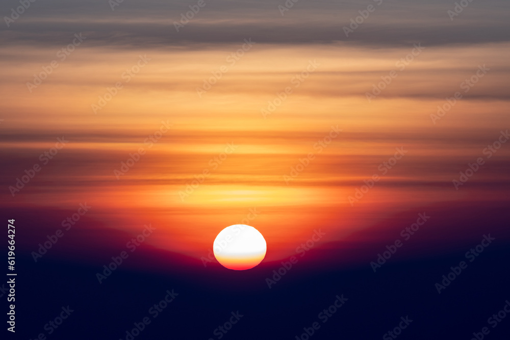 sun rise and sun set sky with cloud on a cloudy day. sun rise and sun set sky with cloud on a cloudy day.