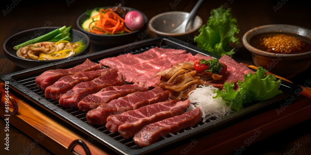 Grilling meat skewers on natural charcoal barbecue grill. Grilled meat is a versatile dish that can be enjoyed with a variety of sides Grilling meat skewers on natural charcoal barbecue grill. Grilled meat is a versatile dish that can be enjoyed with a variety of sides