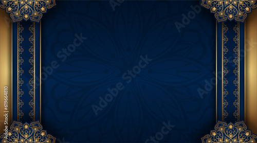 simple background, decorative mandala ornament