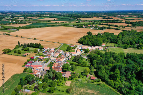 Village in La Vall  e  Charente Maritime  France