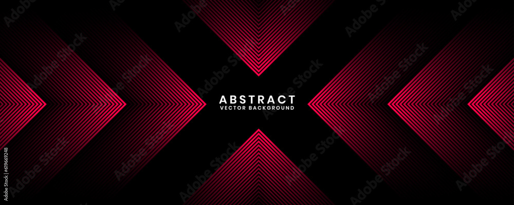 3D glowing red techno abstract background overlap layer on dark space with letter x effect decoration. Modern graphic design element future style concept for banner, flyer, card, or brochure cover - obrazy, fototapety, plakaty 