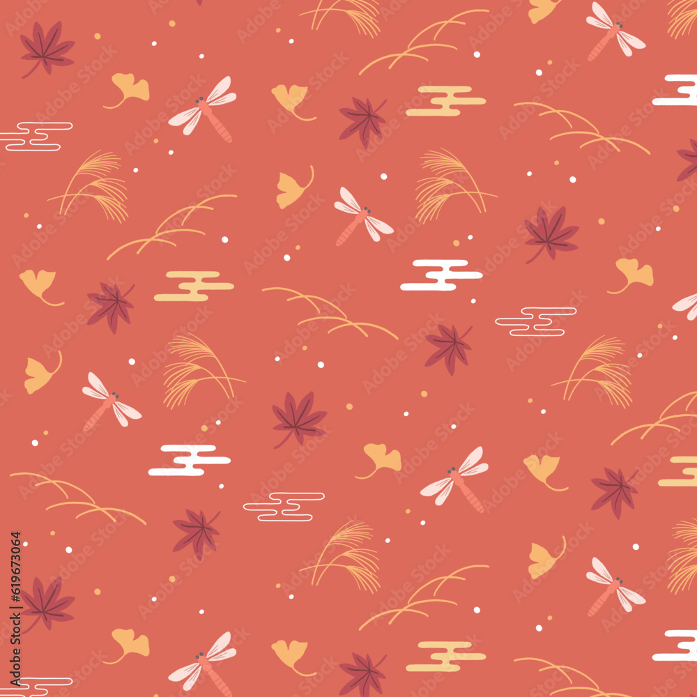秋の紅葉の壁紙 イラスト 秋の紅葉の壁紙 イラスト
