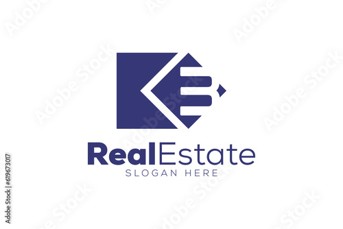Free Download Letter k 3 Real Estate logo design vector template - GFXLoad