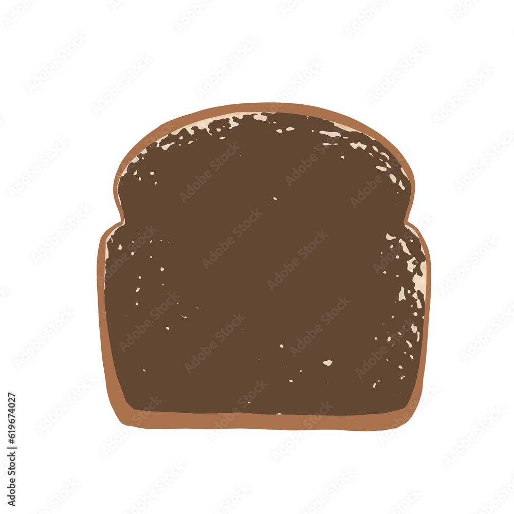 illustration of a bread illustration of a bread